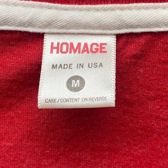 Homage Ohio State University Red Short Sleeve T Shirt, OSU Shirt, Buckey… - Picture 6 of 6